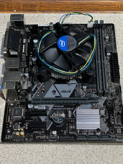 Asus H310M-D R2.0 + CPU Core i3-8100