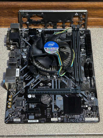 socket 1151 V2 Gigabyte H310M S2H 2.0 + Intel Core i3-9100F + cooler Intel