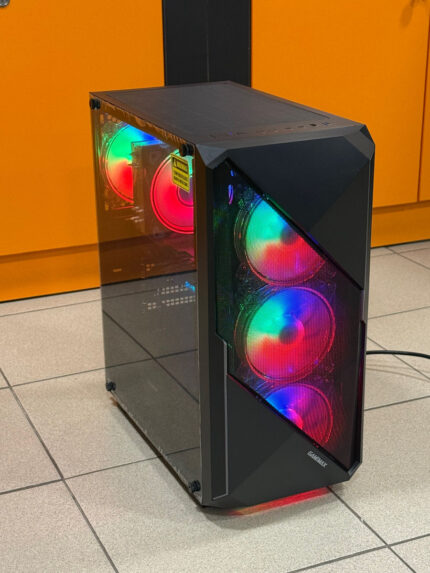 Игровой ПК Core i5-12400T, RTX 3060 Ti, DDR4 32GB, NVMe 512GB + HDD 640GB