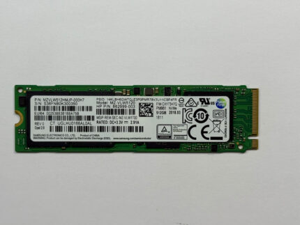 SSD NVMe Samsung PM961 512GB — отличное состояние