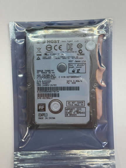 Hitachi Z5K500-500 — 500GB, 2.5" HDD, абсолютно новый