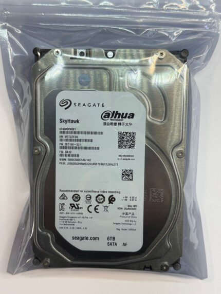 Seagate SkyHawk ST6000VX001 6TB — новый профессиональный HDD для видеонаблюдения и NAS