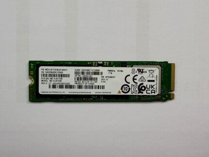 NVMe SSD Samsung PM981a 1TB — корпоративный SSD с огромным ресурсом, почти новый