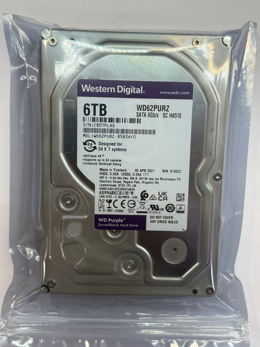 WD Purple 6TB