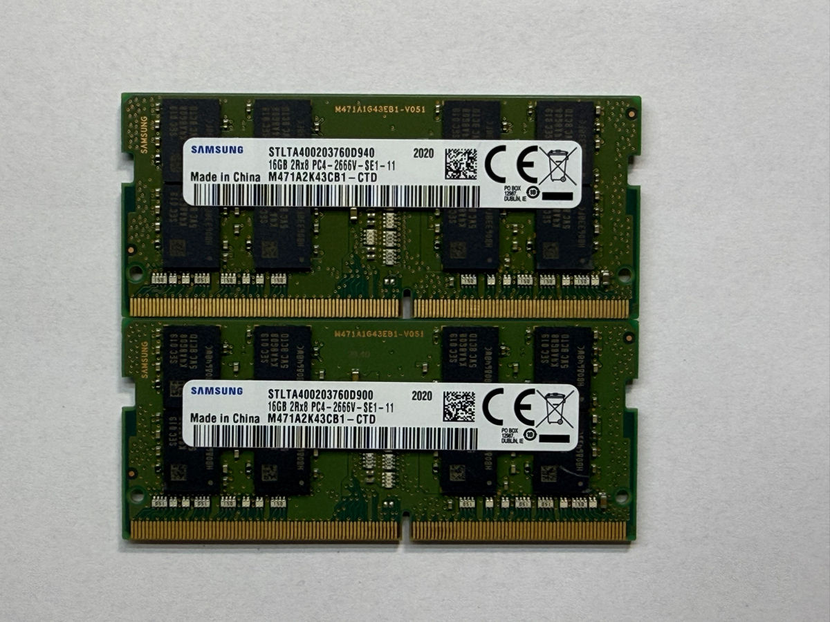 Samsung SO-DIMM DDR4 32GB