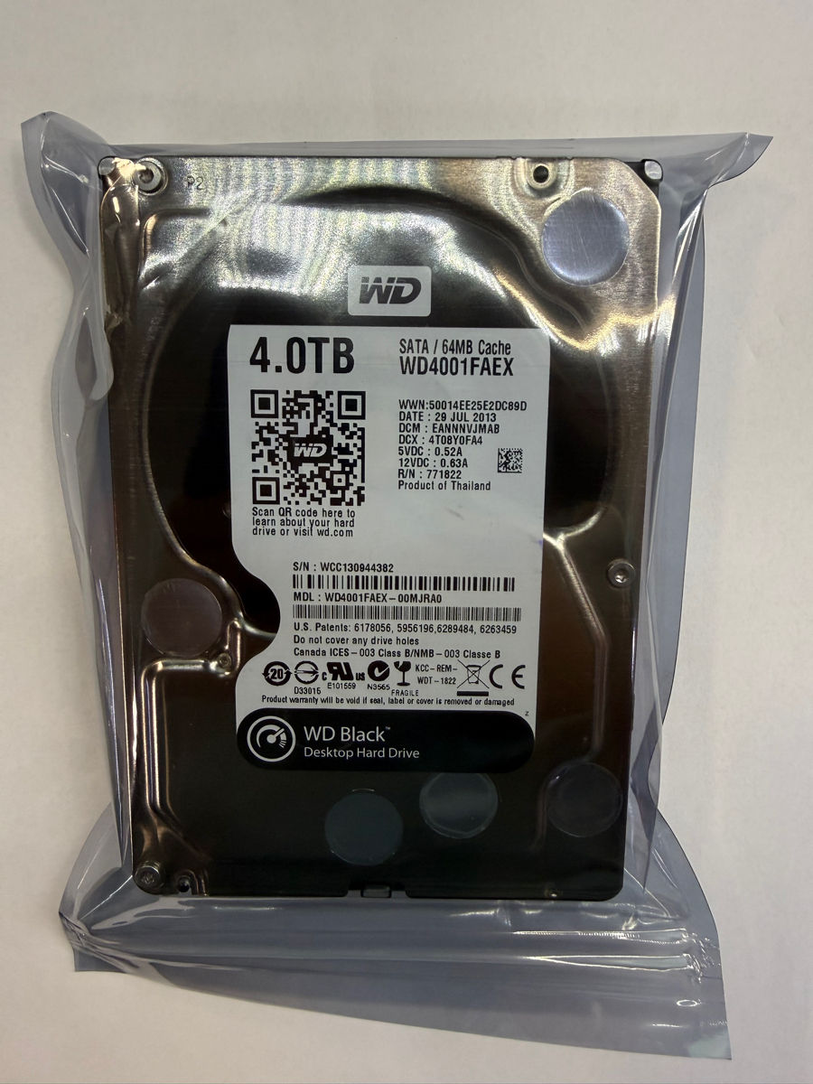 WD Black 4TB